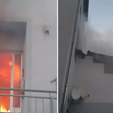 In Brückes war in der Küche eines Dreifamilienhauses ein Brand ausgebrochen. Foto: Feuerwehr Bad Kreuznach