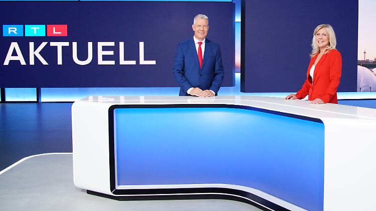 Peter Kloeppel und Ulrike von der Groeben moderierten mehr als 4500 Mal "RTL aktuell".